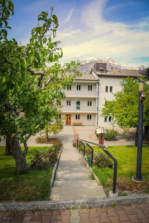 Hotel & Bildungshaus St. Jodern Visp Exterior foto