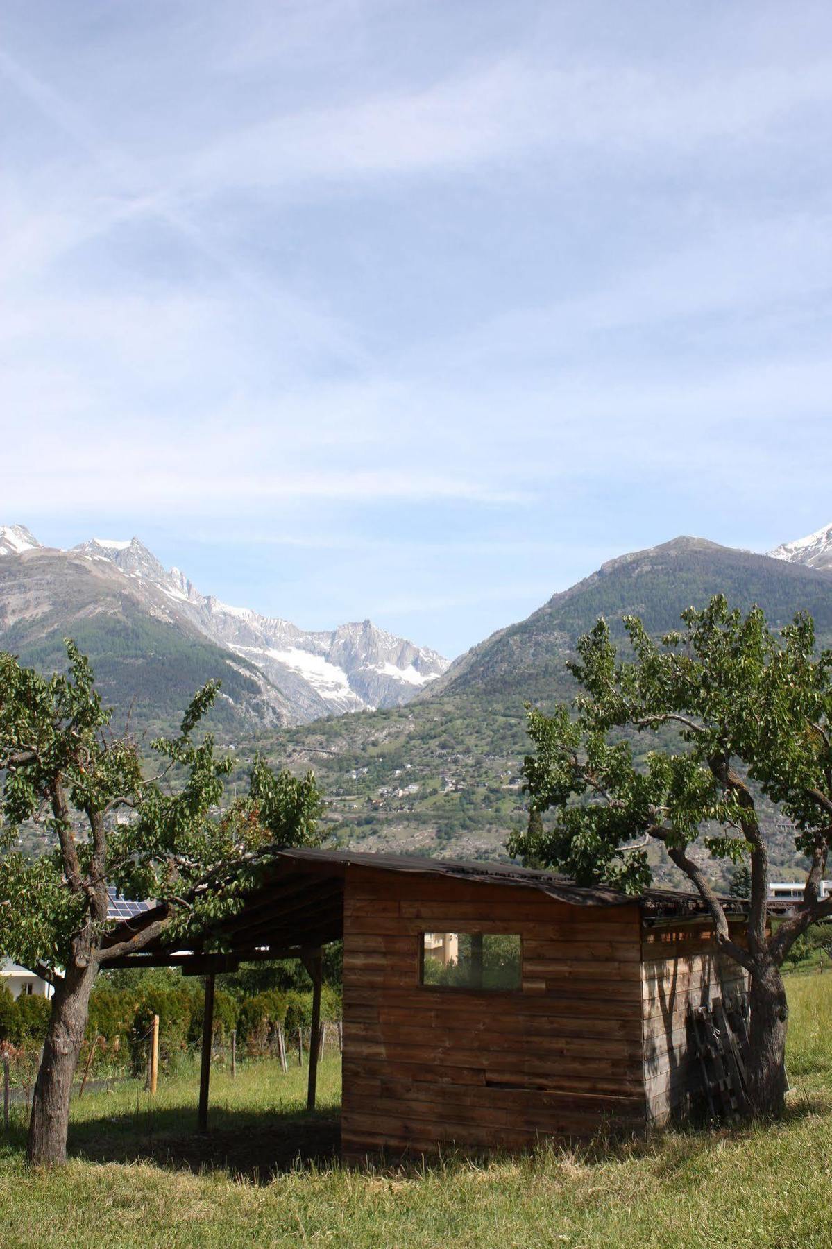 Hotel & Bildungshaus St. Jodern Visp Exterior foto